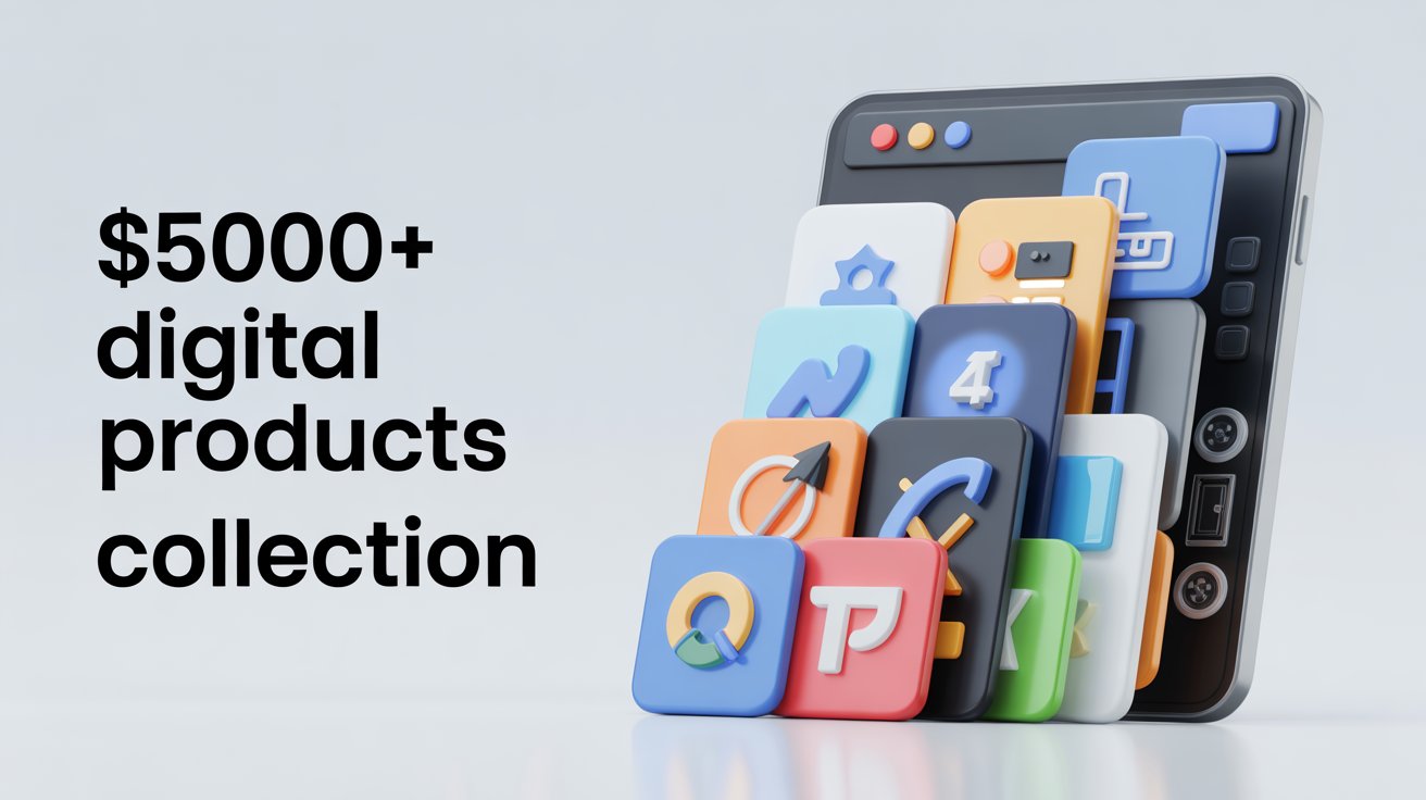 $5000+ Digital Products Collection